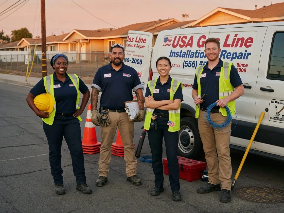 Gas Line Installation company in Kensett, IA